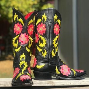 HP by Mercedes of Rios Cowboy Boots Size 8